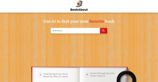 Bookabout #search engine